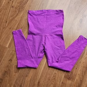 Spacedye Love the Bump Midi Maternity Legging